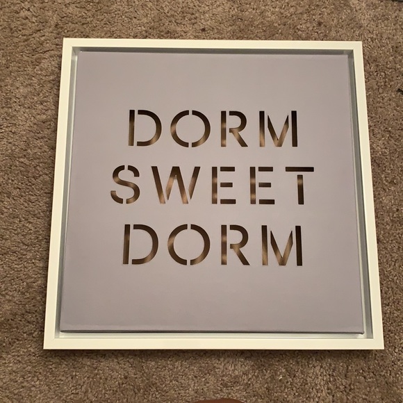 Framed Canvas Dorm Wall Art - Picture 1 of 4